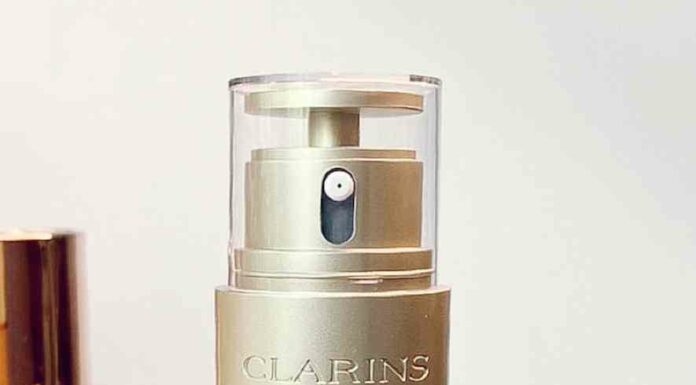 Clarins double serum eye global age control concentrate комплексна омолоджуюча подвійна сироватка для шкіри навколо очей
