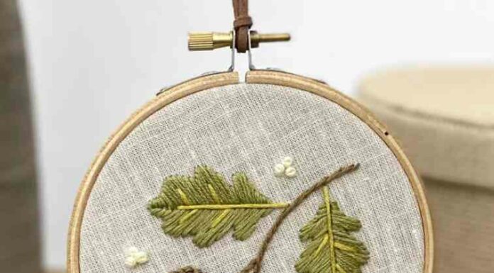 Вишивка декоративними швами”жолуді”. Майстер-клас